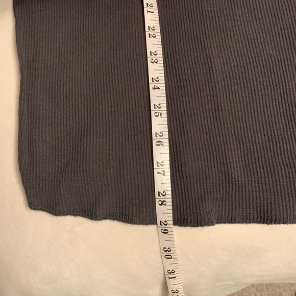 Brixton size XL mens thermal waffle knit long sleeve tshirt Brxtn service co - Picture 6 of 9